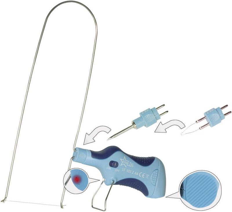 St 106 Multi-Tool 6 v 15.5 w Lötspitze, Brennspitze, Heizdraht +300 - +500 °c Akkubetrieben - Star Tec