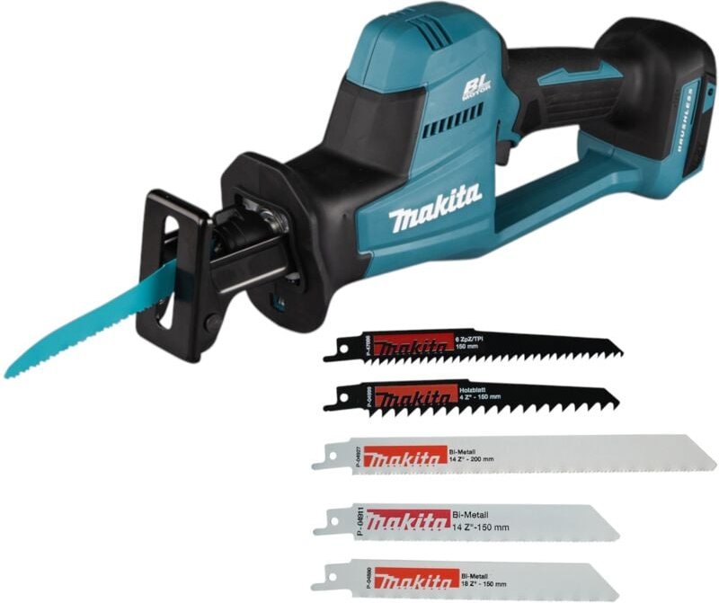 Thumbnail - Djr 189 z Akku Reciprosäge Säbelsäge 18 v Brushless + Reciprosägeblatt Set ( P-83967 ) - ohne Akku, ohne Ladegerät - Mak...