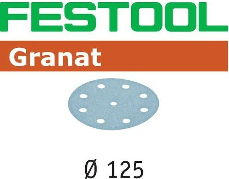 Schleifscheibe STF D125/8 P360 GR/100 Granat FESTOOL - 497176