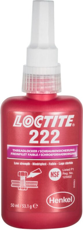 222 Schraubensicherung 50ml Flasche - Loctite