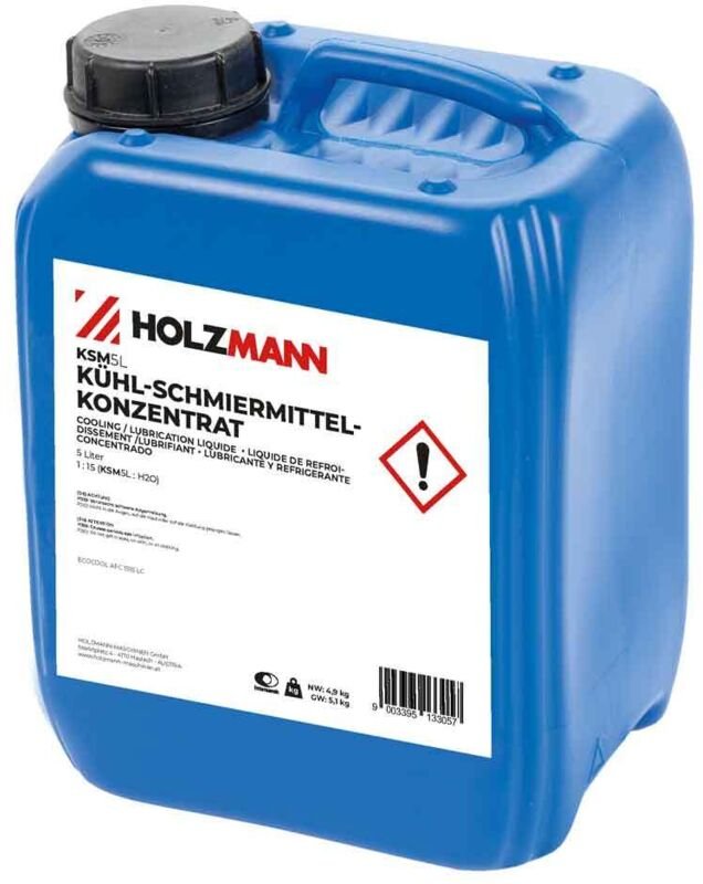 Holzmann - Emulgierbares ol fur Werkzeugmaschinen 5lt ksm5l