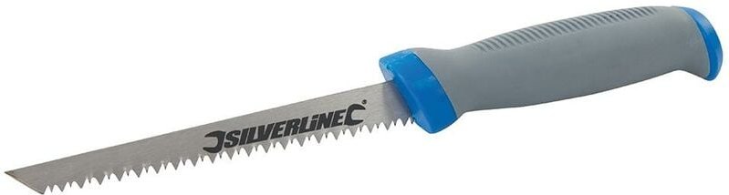 Silverline - Trockenbausäge mit Weichgriff 150 mm