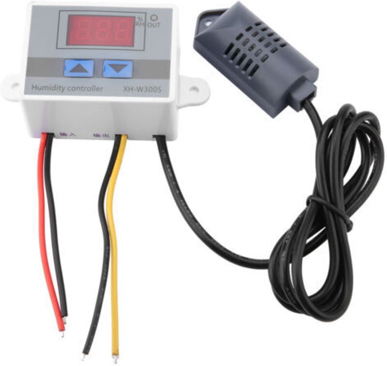 XH-W3005 Digitaler Hygrometer-Schaltregler mit Feuchtigkeitssensor 0–99 % rF, 220 V