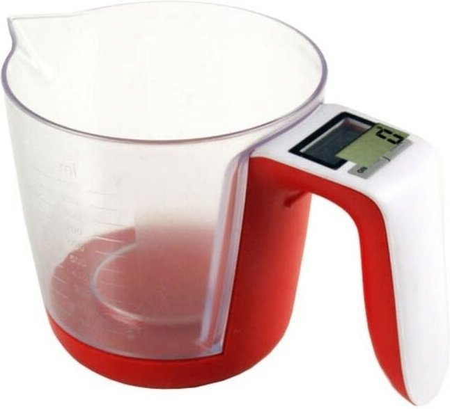 Flüssigkeitswaage mit LCD-Anzeige 3kg mit Messkanne