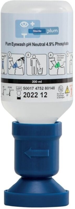 Thumbnail - Eywash 4,9 % pH Neutral 200 ml, m. Staubkappe - Plum