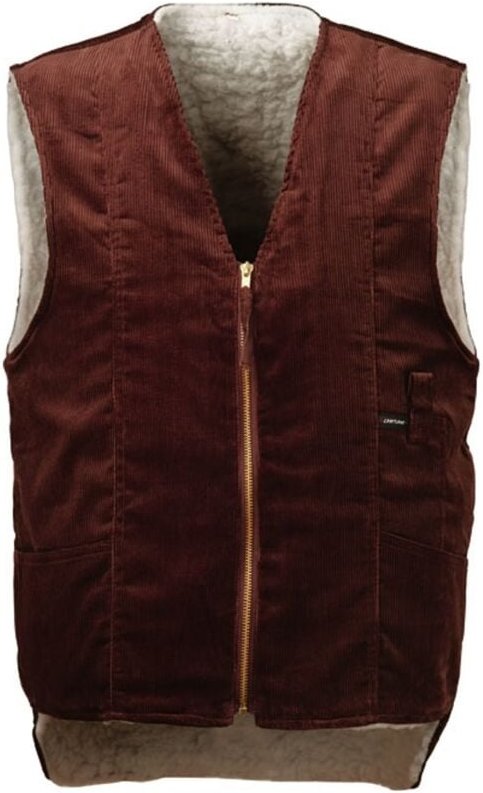 Protection Cordweste, Webfell, Gr. 3XL, braun - Craftland