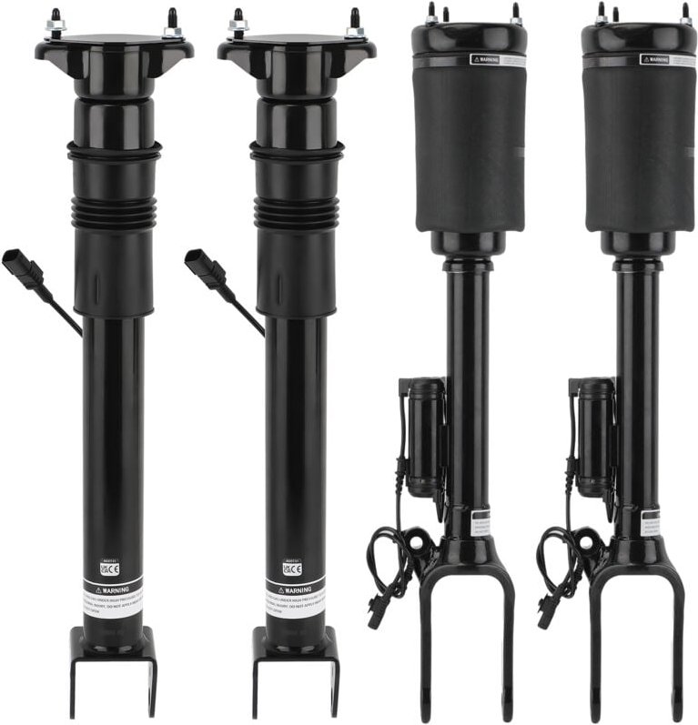 2X Hinten + 2X Vorne Federbeine mit ads for Mercedes m ml gl Klasse W164 X164