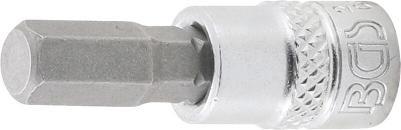 Thumbnail - Bit-Einsatz Antrieb Innenvierkant 6,3 mm (1/4') Innensechskant 9/32'