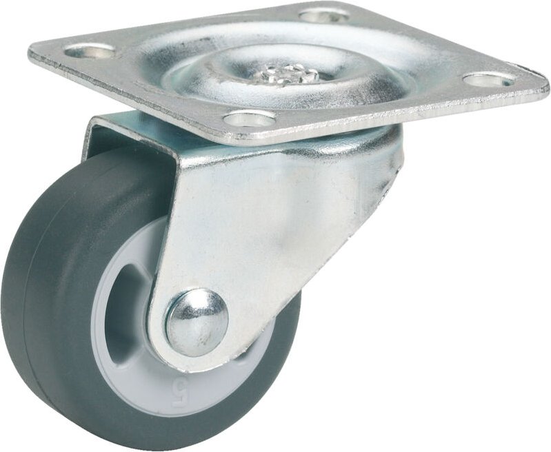 Dörner+helmer - 790310 Lenkrolle Rad-Durchmesser: 25 mm Tragfähigkeit (max.): 15 kg 1 St.