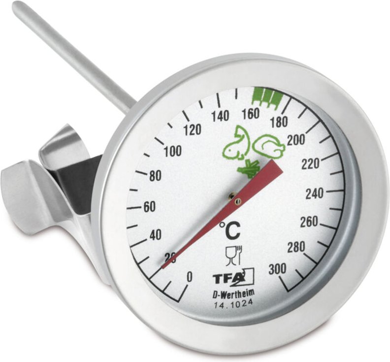 Tfa Einstich-Thermometer 14.1024, mit Clip