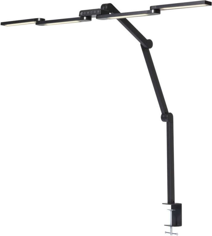 RF-6332582 LED-Klemmleuchte led Schwarz - Renkforce