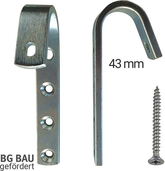 inhängehakenset - 43mm - MAT54013