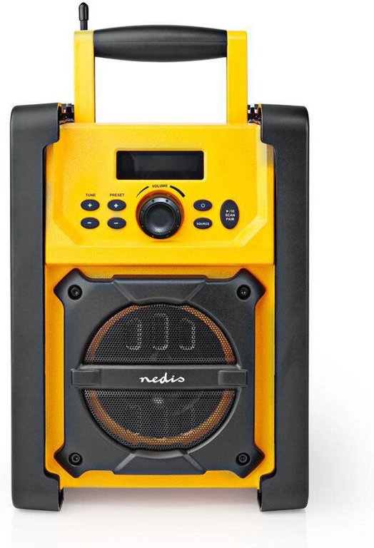 Fm radio arbeitsplatzradio fm batteriebetrieben netzadapter digital 15 w bildschirmgroe 22 - blauweier bildschirm blueto...