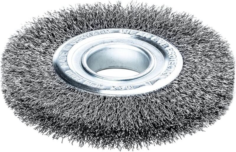 Lessmann - Rundbürste 125 mm Rohr 40 mm sta gew, 0,30 mm, zur entfernung von Rost