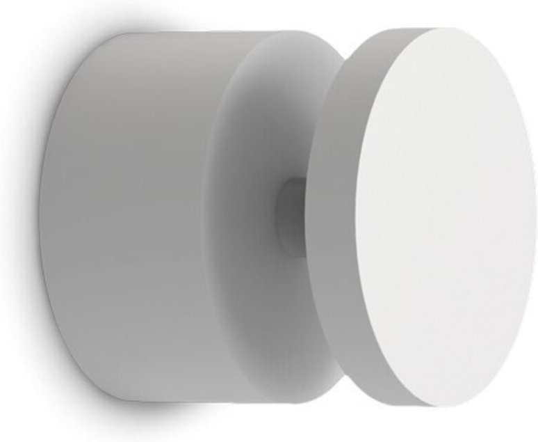 Ideal Lux - toffee Moderne LED-Wandleuchte für den Außenbereich, Weiß, 3000 k, IP65