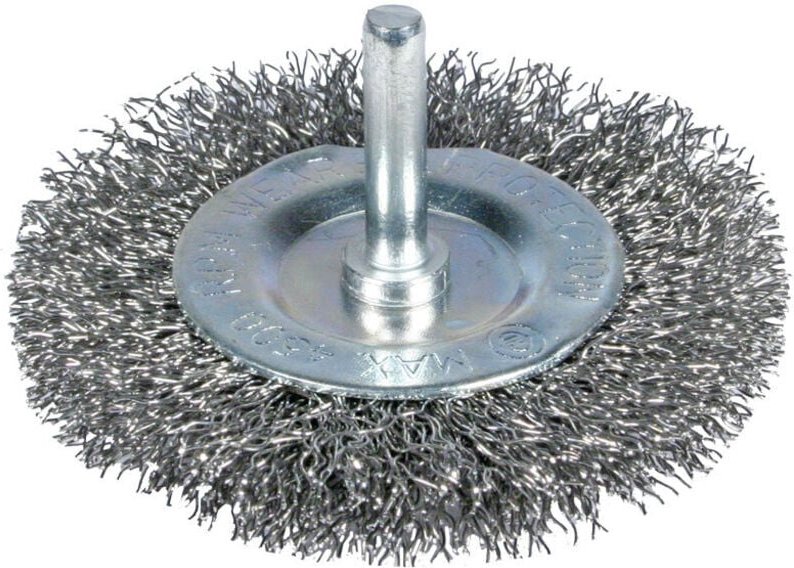 Scheibenbürste mit 38 mm Schaft ZN - E-561-7038