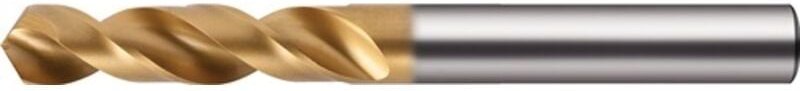 Spiralbohrer DIN1897 Typ uni D.12mm HSS-Co TiN-besch.