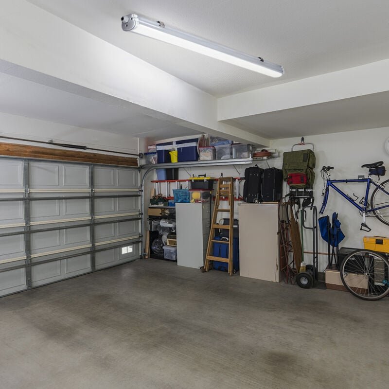 Thumbnail - Wannenleuchte Feuchtraumlampe Deckenleuchte led Röhre Hallenlampe, IP65, 18W 2160lm 6500K kaltweiß, LxBxT 60x6,5x5,8cm