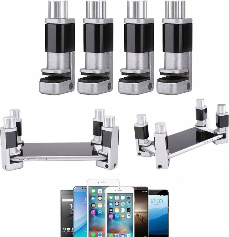 4x Schraubstock für LCD-Displays