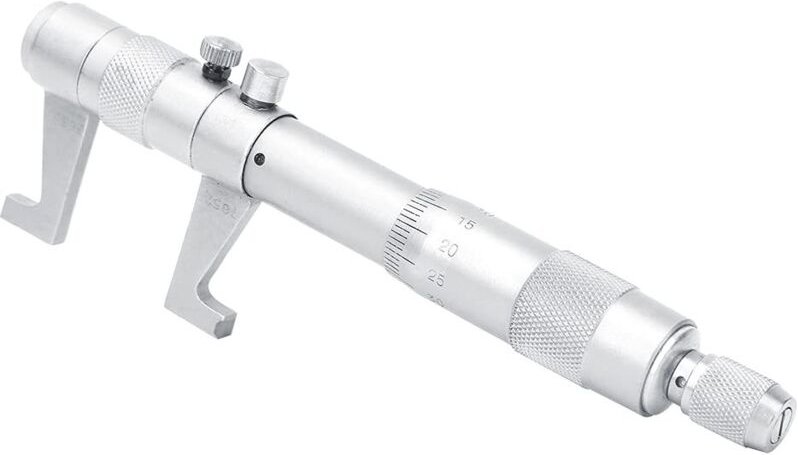 CSPARKV Metrisches Mikrometer, 50–75 mm, klare Markierung, integrierte Ratschenausrüstung, Mikrometer im Inneren zum Mes...