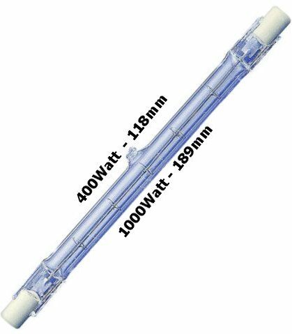 As-schwabe - Leuchtmittel für Baustrahler 400W 118mm Ersatzleuchtmittel