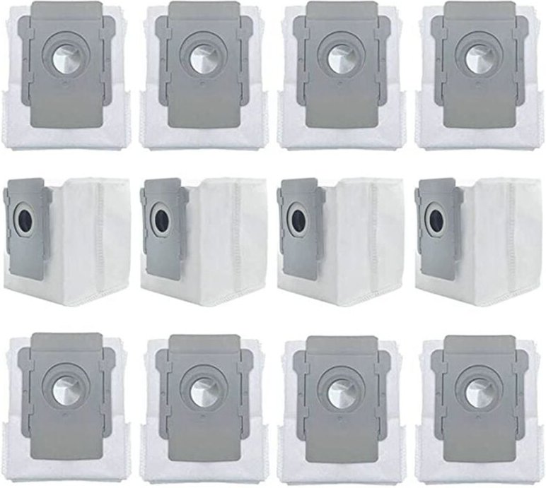 12er-Pack Staubsaugerbeutel kompatibel mit iRobot Roomba i7 Plus i7+ (7550) i3+ (3550) i4 Clean Base Automatischer Schmu...