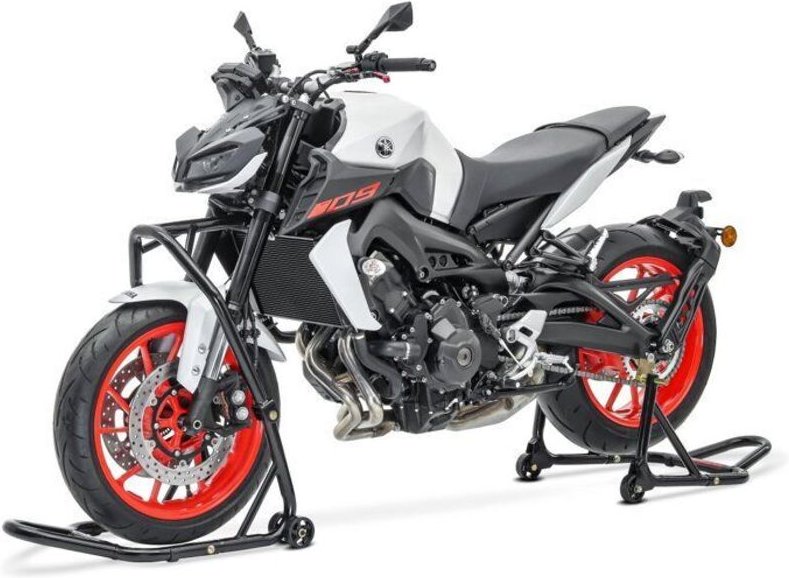 Set Ständer unter Gabelkopf + Hinterständer Constands CL 5 PIN schwarz