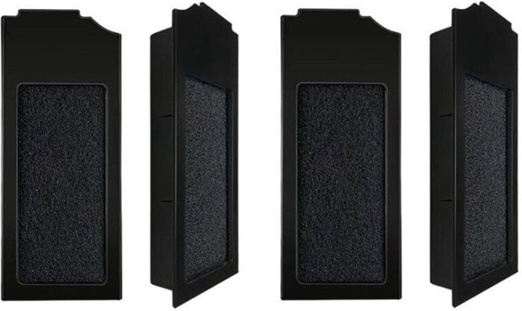 4PCS HEPA-Aktivkohlefilter für Ecovacs X1/T10 omni turbo Serie Kehren Roboter Zubehör