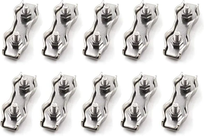 M2 Pinzette für Metallkabel 304 und Edelstahl, 10 Stück