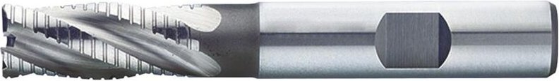 Schaftfräser HSS-Co5 NF kurz blank DIN 844 K FORUM 8,0 mm