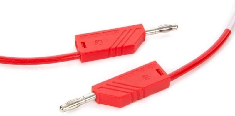 Hirschmann - messleitung 4mm 50cm / rot (mln-sil / 1)