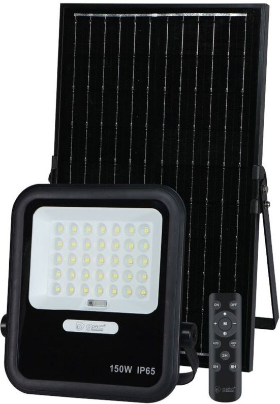 Miloha LED-Solarprojektor 8W 6500K IP65 Schwarz