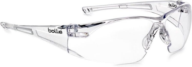 Bollé Safety - Bolle Sicherheitsbrille Tyron Rush - Augenschutz nach EN166 klare Sichtscheibe, Kristall