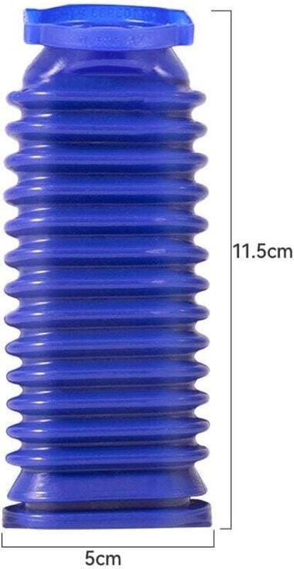 Set mit 3 blauen Schlauch-Ersatzteilen für Dyson V8 V6 V7 V10 V11 Roboter-Staubsauger-Zubehör, Rollenreiniger-Kopf-Schla...