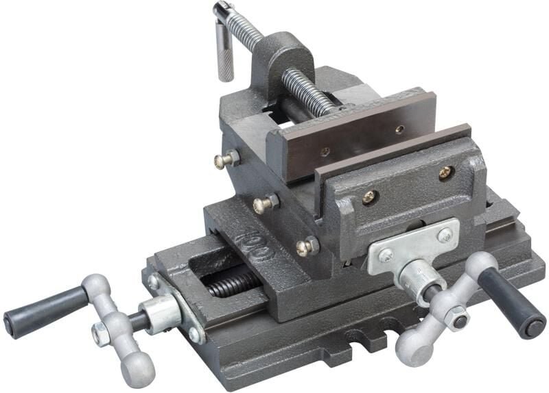 Kreuzschraubstock fur Bohrer 150 mm Fervi 0188/150