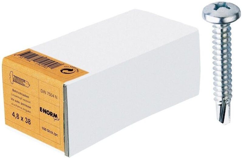 Din 7504 st galZn m (alt n)-h 3,5x16 hp E-No