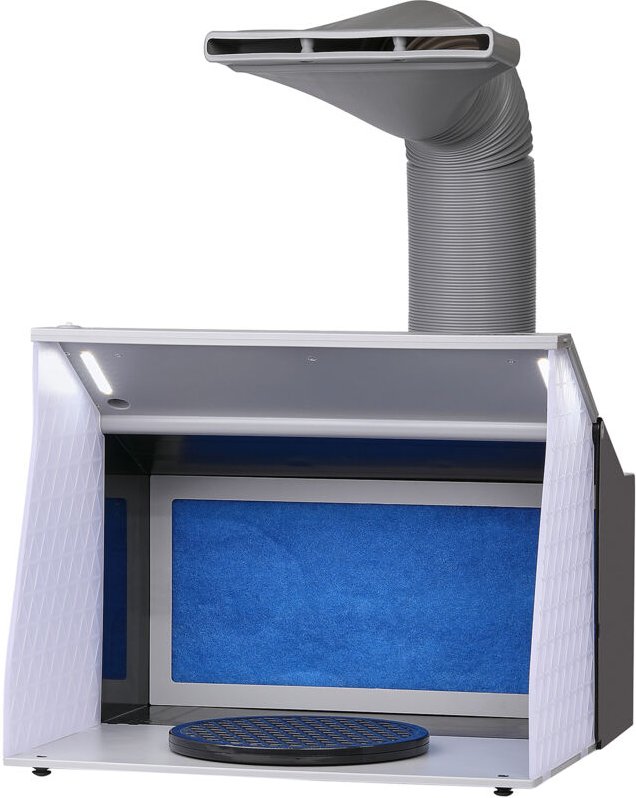 Mophorn - vevor Airbrush Spritzkabinen Bausatz 405 x 330 x 355 m, Tragabre Airbrush-Absauganlage, Airbrush Spritzkabine ...