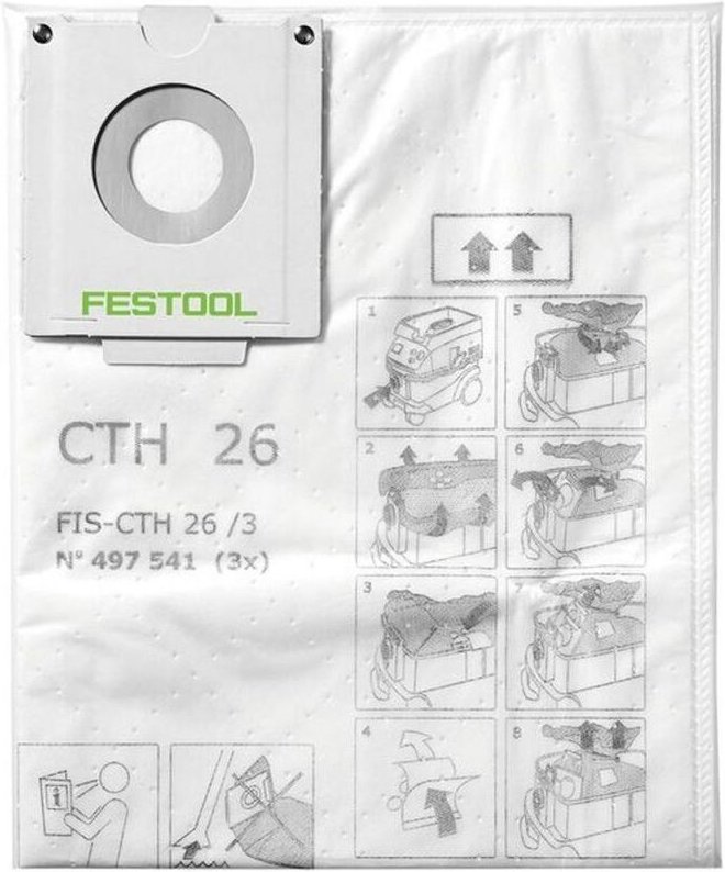 Festool Sicherheitsfiltersack FIS-CTH 26/3 – 497541
