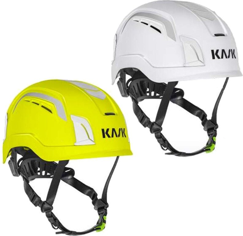Kask Zenith X PL HI VIZ Warnschutz Arbeitshelm - - Gelb