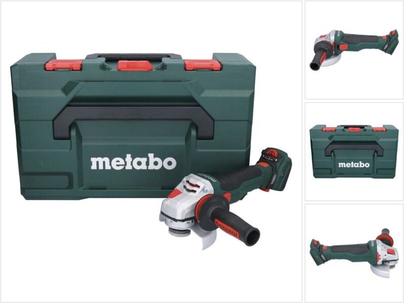 Metabo - Akku-Winkelschleifer wvb 18 ltx bl 15-125 Quick Solo in x 165 l