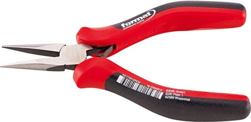 FORMAT Elektronik-Spitzzange 130mm gerade