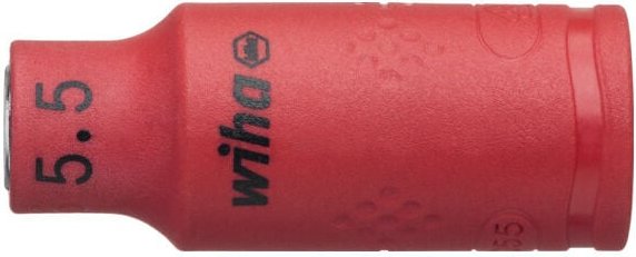 Thumbnail - Steckschlüsseleinsatz isoliert 1/4' Außensechskant 5,5 mm (43090) - Wiha