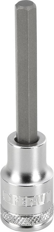 Steckschlussel mit langem Sechskanteinsatz 6 mm 3/8 Fervi bn414l006a