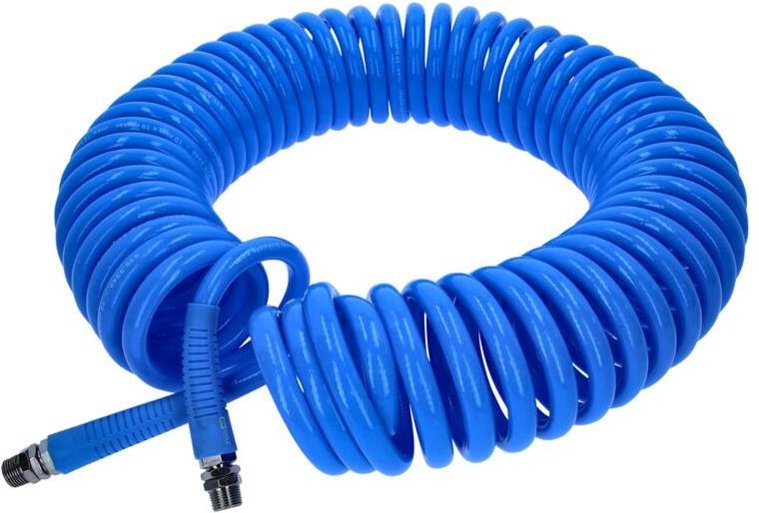 Ks Tools PU-Druckluft-Spiralschlauch, ø 10 mm