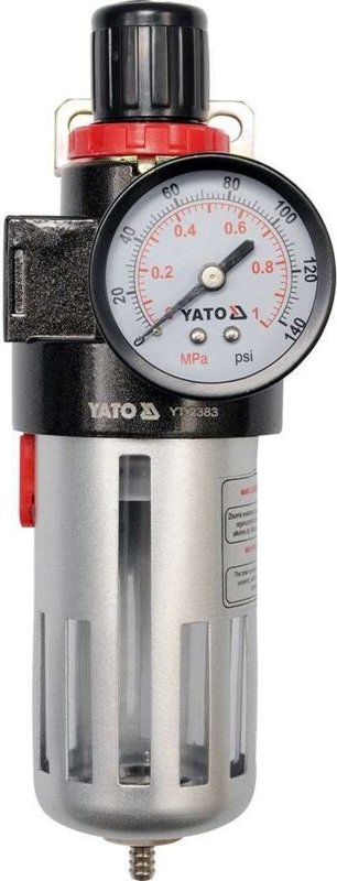 Reduzierer Mit Filter Und Manometer 1/2 - Yt-2383