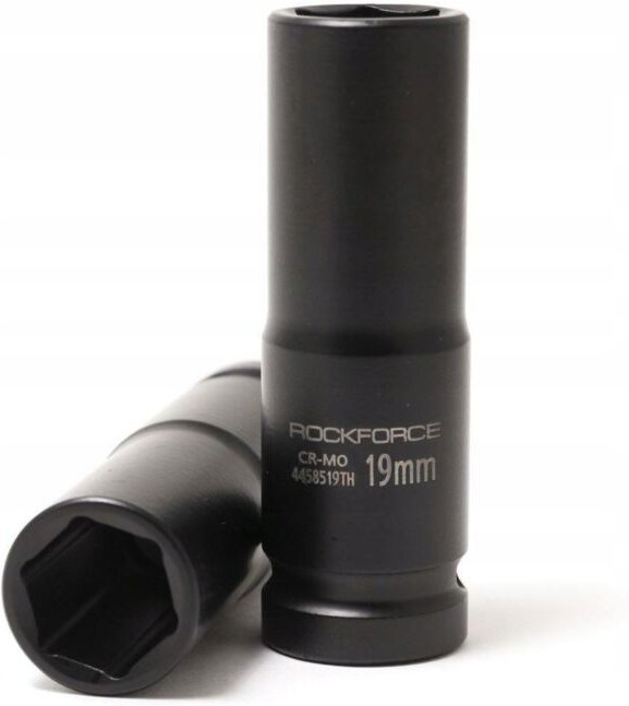 Dünnwandiger tiefer Kraftsteckschlüssel 1/2" 19mm (6-kant)