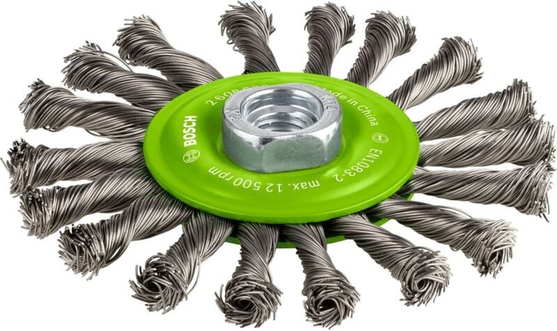 Pro Stainless Steel heavy Scheibenbürste, 115 x 0,5 mm, Gewinde - Bosch