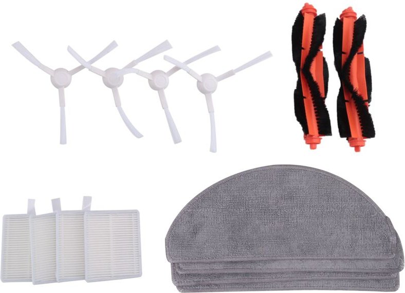 Für Roboter Vakuum E10 E12 E10C Seite Pinsel Hepa-Filter Mopp Tuch