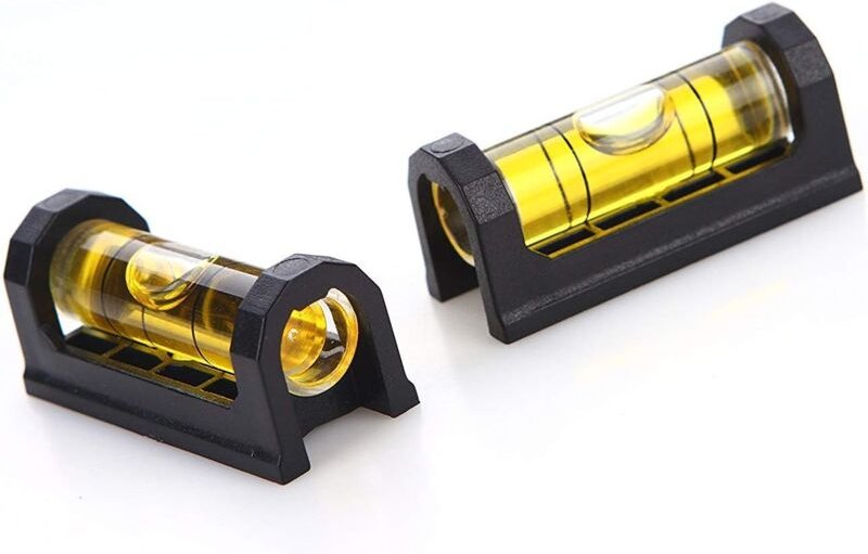 2 Stück magnetische Wasserwaagen für Messgeräte