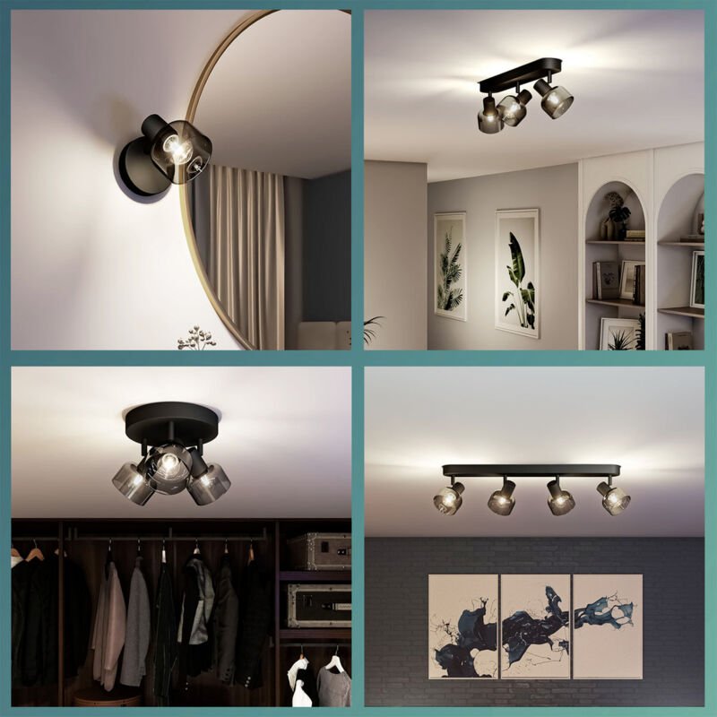 Sleet 8720169299597 Deckenstrahler E14 Schwarz - Philips